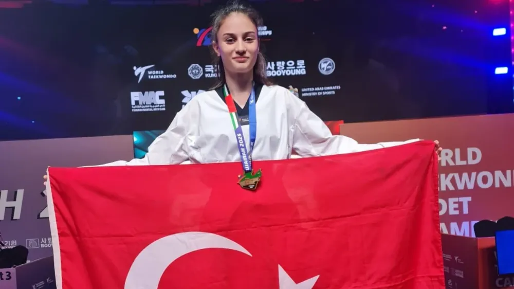 Taekwondoda Sena Yılmaz’dan Altın Zafer