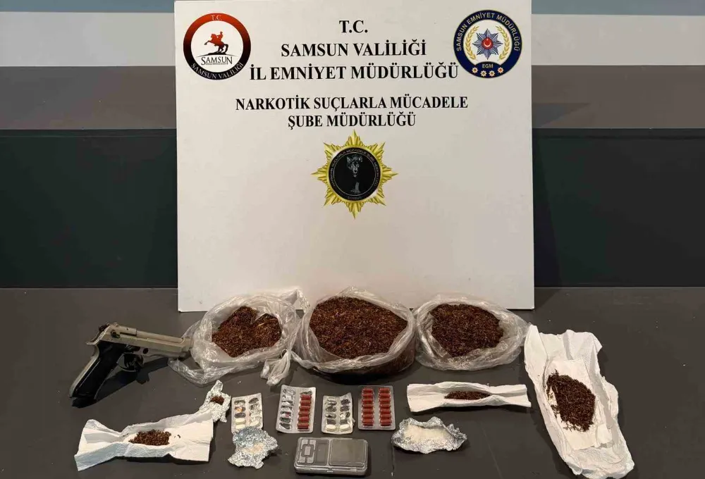 Samsun’da Uyuşturucu Operasyonu: 2 Tutuklama