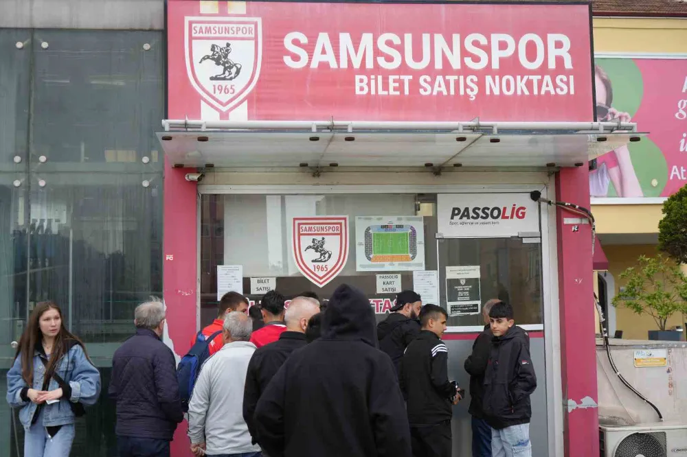 Samsunspor Sivasspor Maçı: 30 Bin Biletin 23 Bini Satıldı