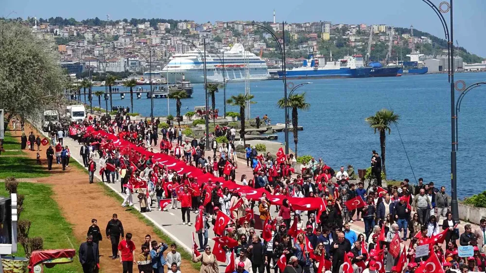 Samsun’da Aile Günü Yürüyüşü