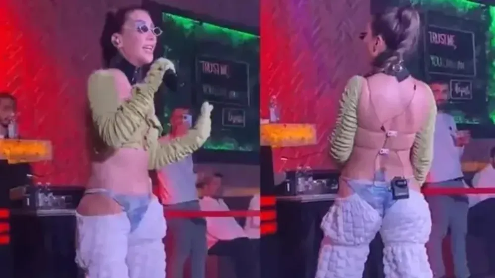 Hande Yener’in Sahne Kıyafeti Sosyal Medyada Gündem Oldu