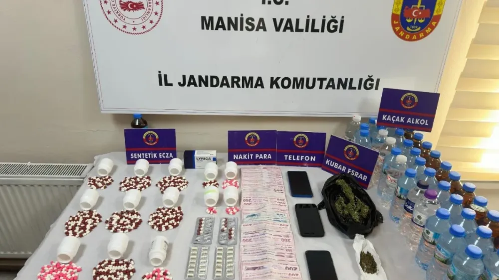 Manisa Alaşehir’de Uyuşturucu Operasyonu