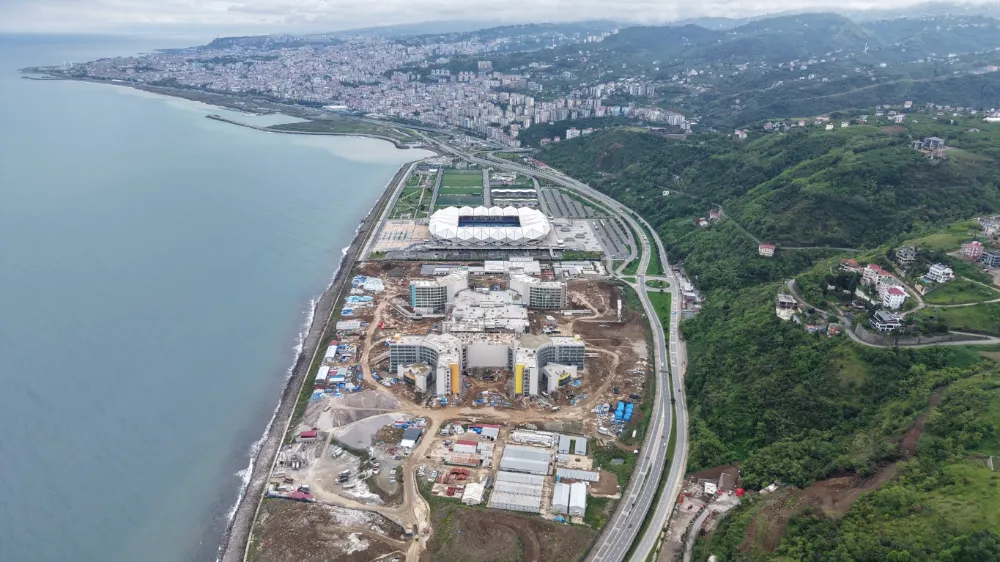 Trabzon Şehir Hastanesi İnşaatında Son Viraj