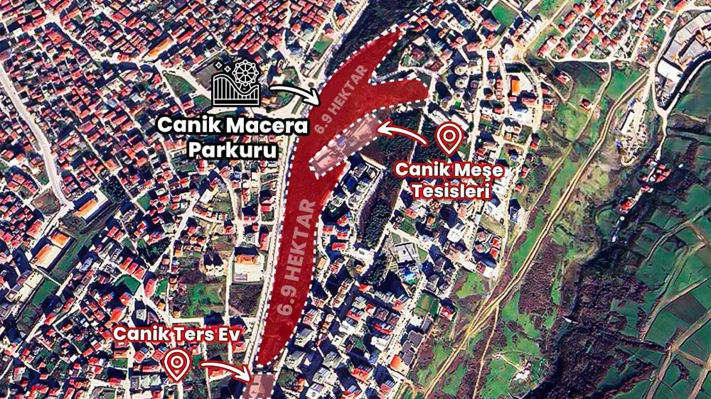 Canik’e 40 Milyon TL’lik Macera Parkı Geliyor