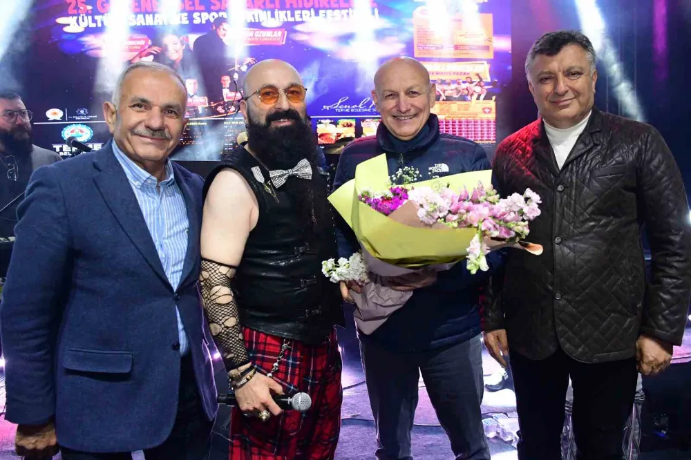 Terme’de 25. Sakarlı Hıdırellez Festivali Coşkuyla Başladı
