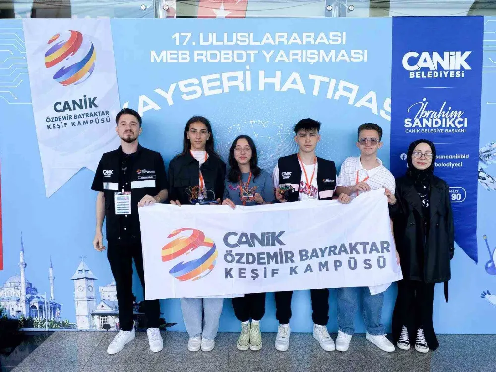 Canikli Öğrencilerden Robot Yarışmasına İddialı Katılım