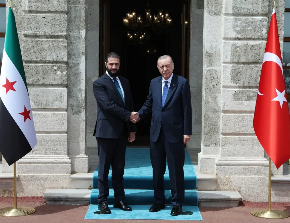 Cumhurbaşkanı Erdoğan, Suriye Cumhurbaşkanı Şara ile İstanbul
