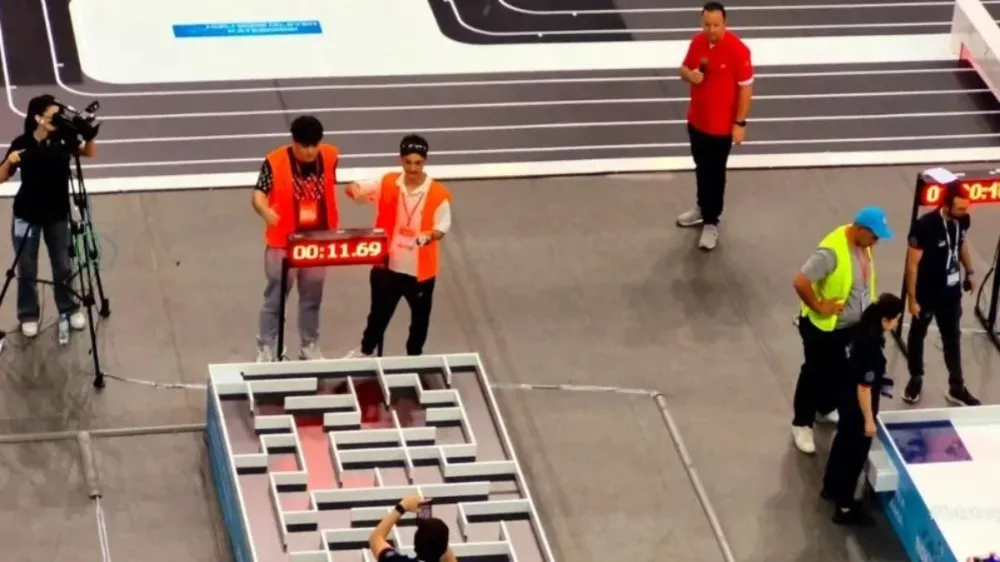 Bulancak Mesleki Teknik Lisesi Robot Takımı Dünya Şampiyonu Oldu
