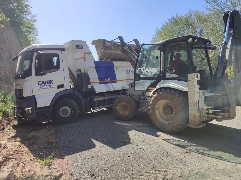 Canik’te Kırsal Mahallelere Yeni Yol ve Altyapı Hamlesi