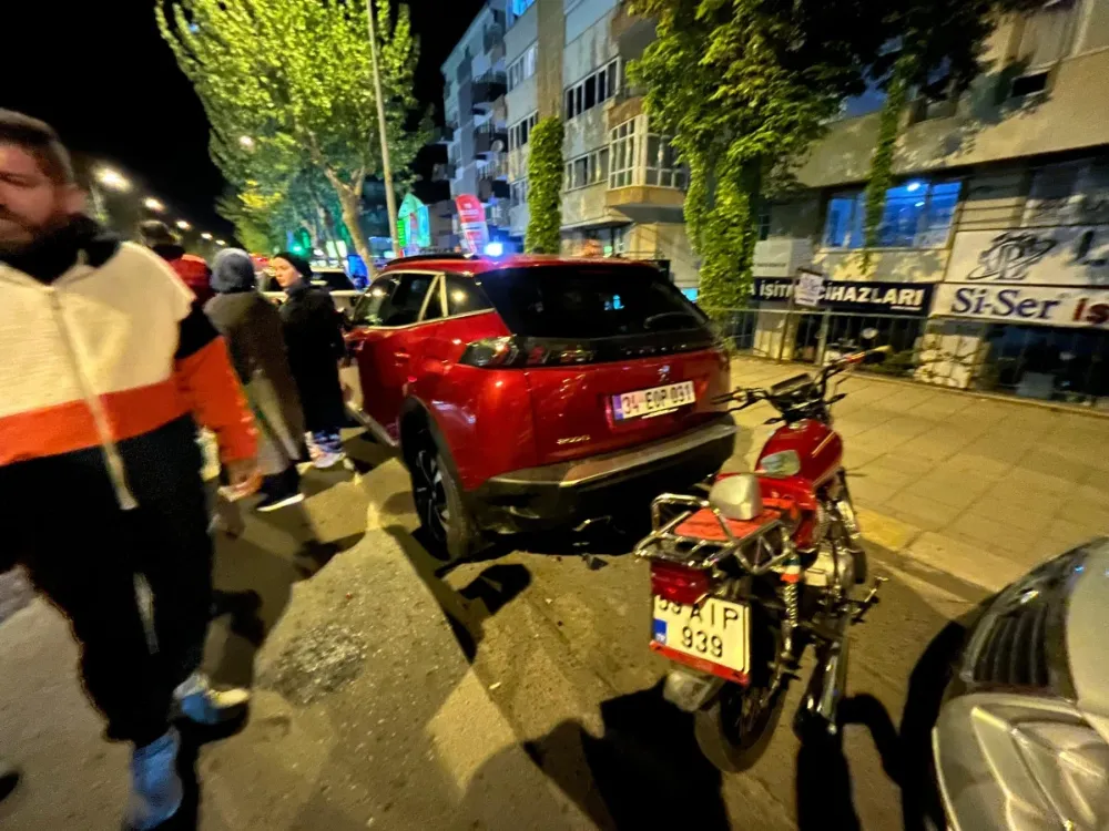 Tekirdağ’da Kaza Yapan Sürücü Aracını Bırakıp Kaçtı