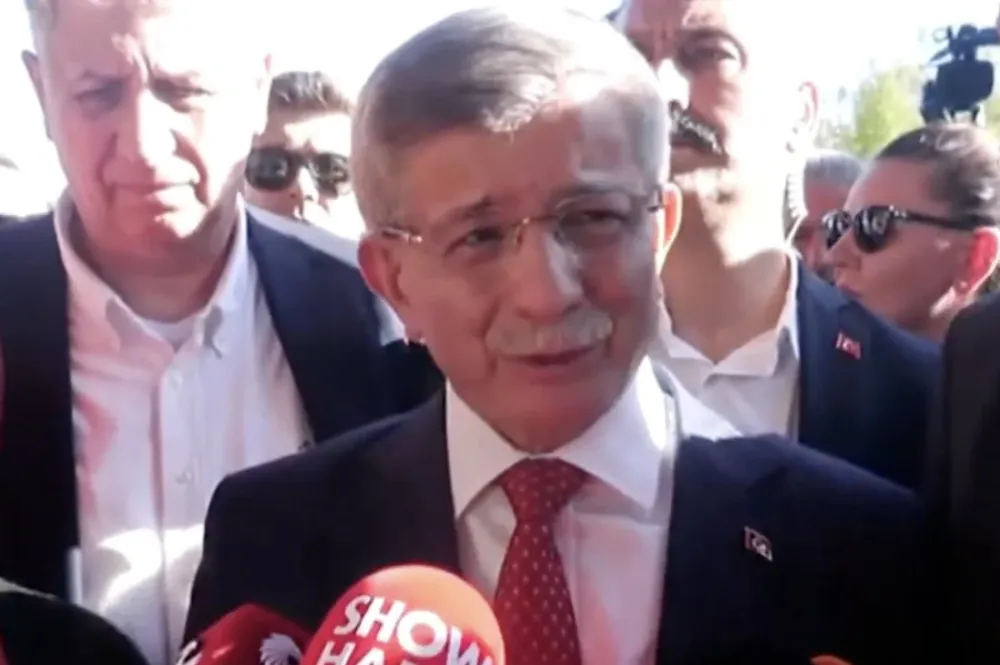 Davutoğlu: 