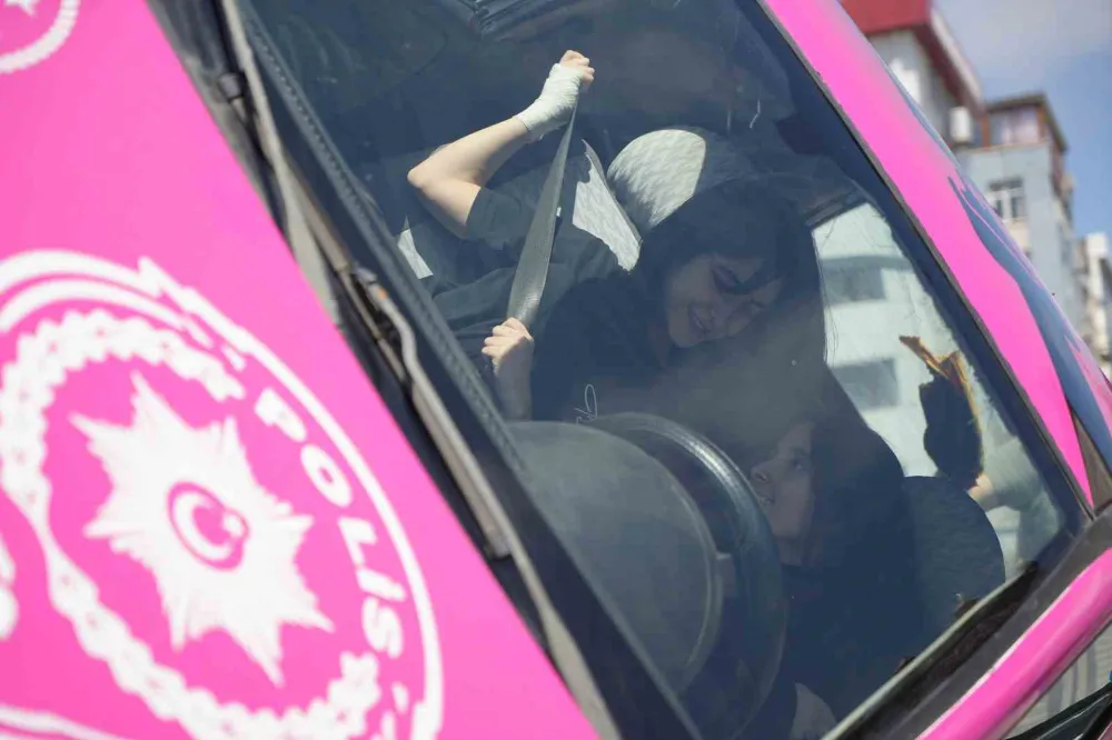 Samsun’da Çocuklar Trafik Kurallarını Eğlenerek Öğrendi 