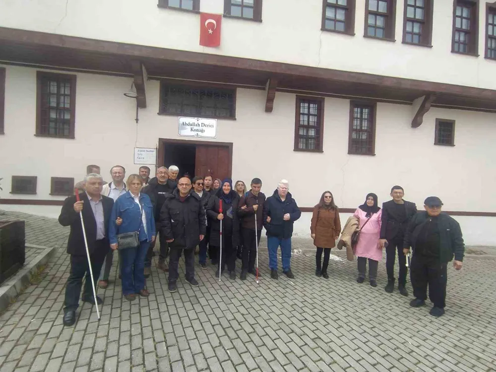 Vezirköprü’de Görme Engellilere Özel Kültür Turu