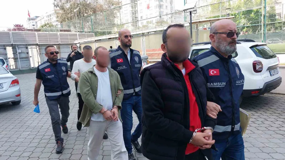 Samsun’da 1 Milyon TL’lik Hırsızlıkta 3 Şüpheli Adliyeye Sevk Edildi