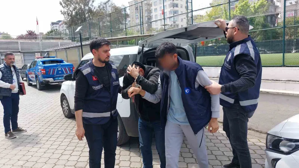 Samsun’da Taksiyle Kaçak Göçmen Taşıdı: Tutuklandı