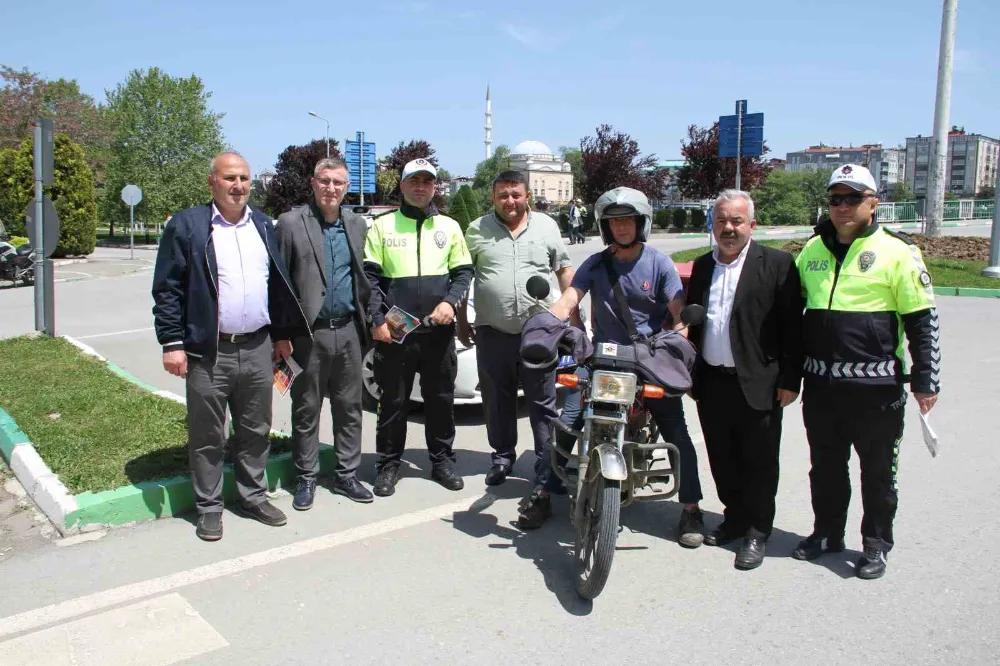  Çarşamba’da Trafik Bilinci Etkinliği