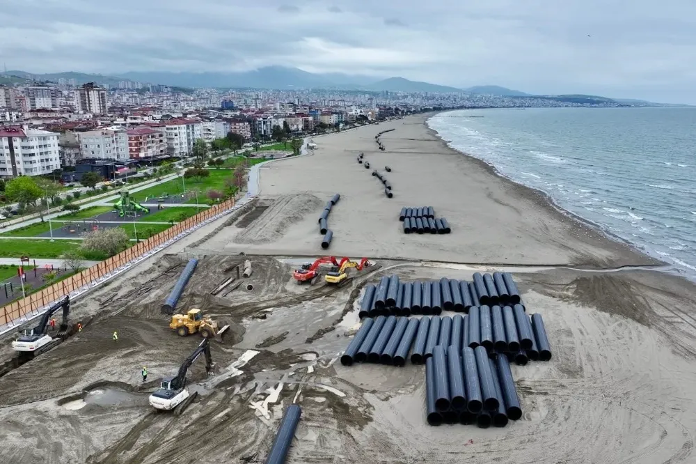 Atakum Sahilinde Dev Altyapı Yatırımı