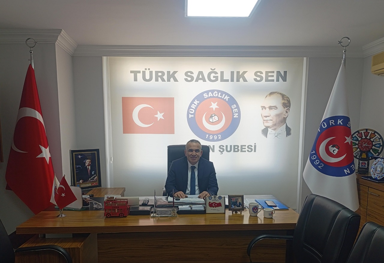Türk Sağlık-Sen Samsun Şube Başkanı Gökhan Şahin’den 8 Mart Mesajı