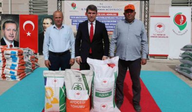 Amasya Çiftçisine 13 Milyon TL’lik Tohum Desteği