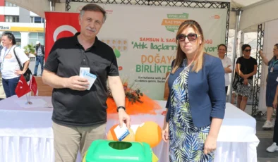 Samsun’da Atık İlaç Toplama Projesi Genişliyor