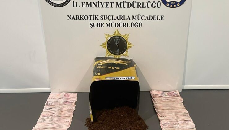 Canik’te 650 Gram Bonzai Ele Geçirildi