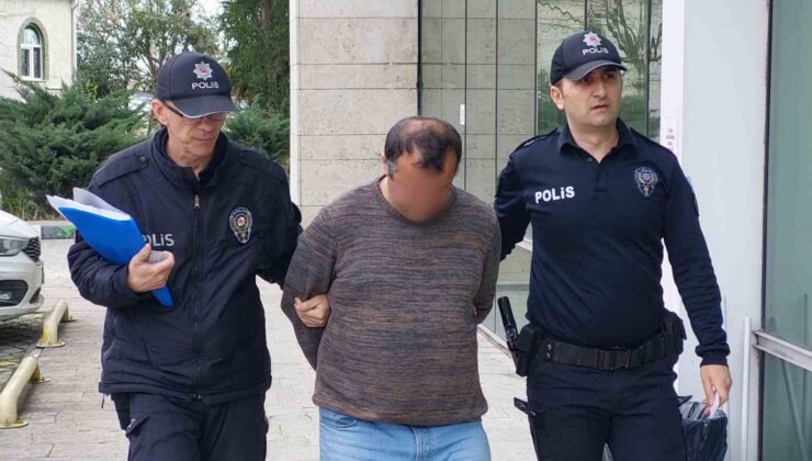 Polise Kafa Atan Şahıs Tutuklandı