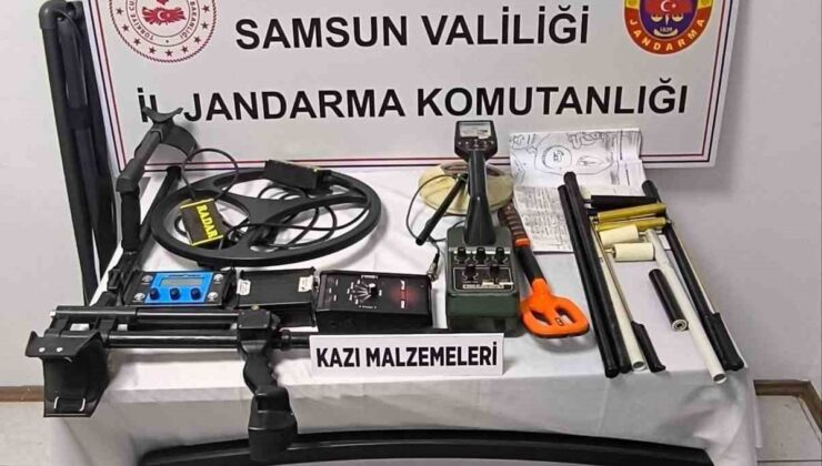 Samsun’da Büyük Define Operasyonu: 11 Gözaltı