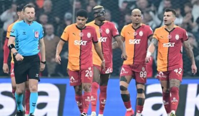 Galatasaray, Beşiktaş’a yenildi!