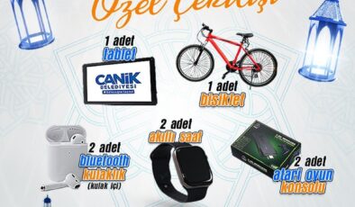 Canik Belediyesi’nden Ramazan Bayramı’na Özel Hediye Çekilişi