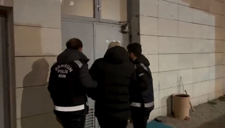 Interpol tarafından aranıyordu, Samsun’da yakalandı
