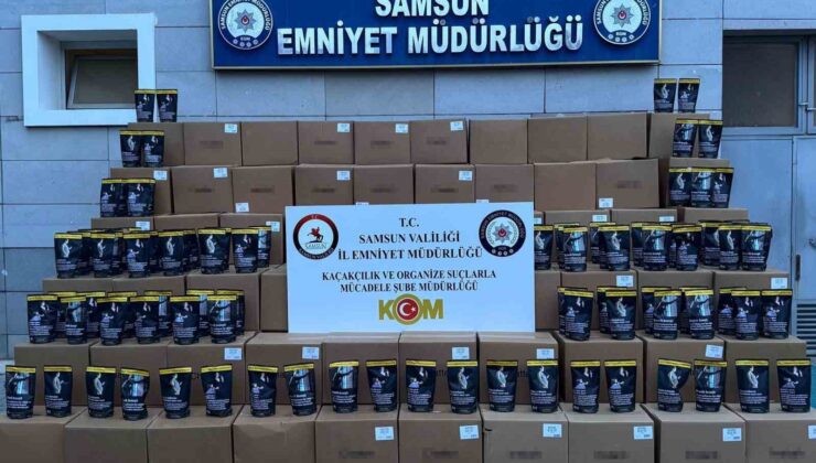 6 Bin 500 Paket Kaçak Tütün Ele Geçirildi