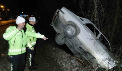 Samsun’da Trafik Kazası: Yaşlı Sürücü Yaralandı