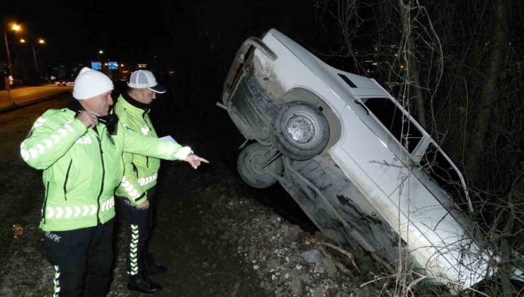 Samsun’da Trafik Kazası: Yaşlı Sürücü Yaralandı