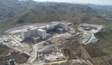 Ordu Şehir Hastanesi Hızla İlerliyor