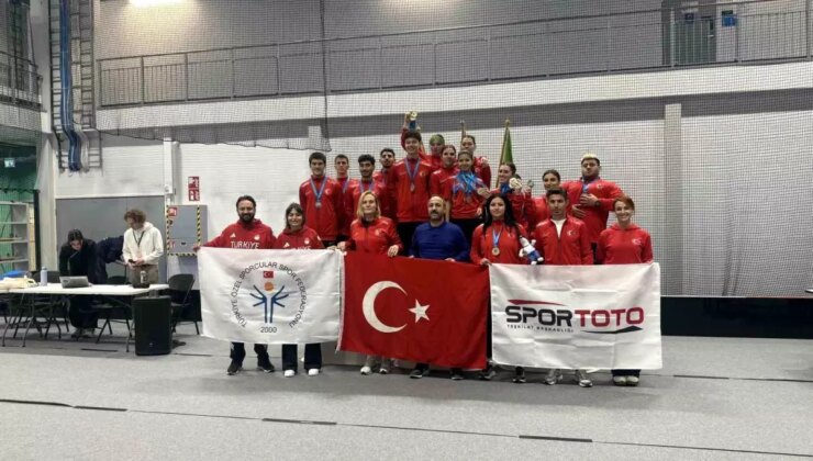 Özel Sporcular Para Atletizm Milli Takımı Avrupa şampiyonu