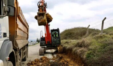 Samsun’da Derecik Mezarlığı İçin Drenaj Projesi Başlatıldı