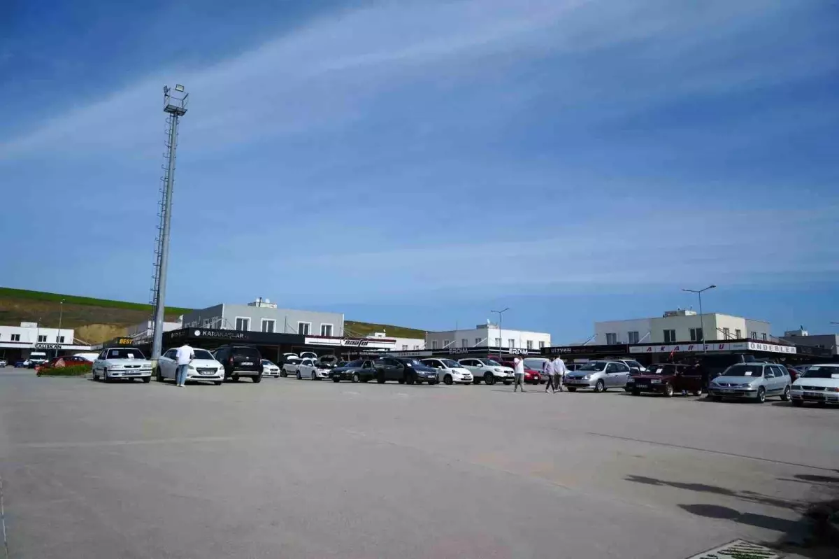 Samsun’da İkinci El Araç Pazarında Durgunluk