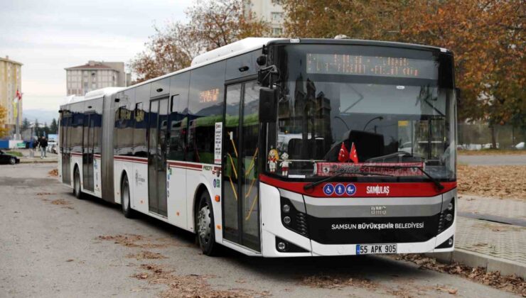 Samsun Büyükşehir’den Bayramda Ücretsiz Ulaşım Müjdesi