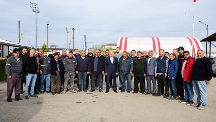 Şenol Kul’dan Bayram Mesajı: Terme Büyümeye Devam Edecek