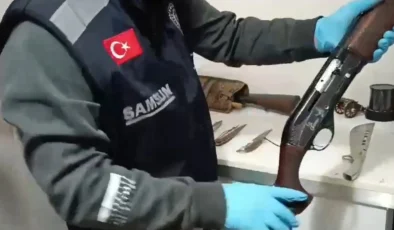 Atakum’da Silah Kaçakçılığı Operasyonu