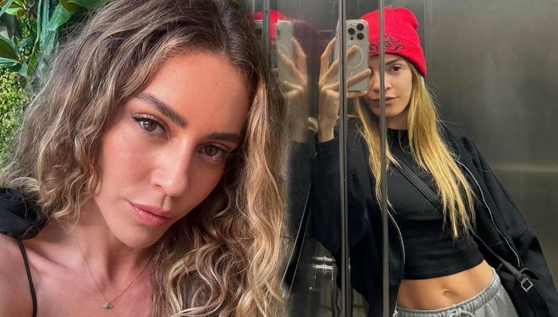 Sinem Kobal’dan spor sonrası poz