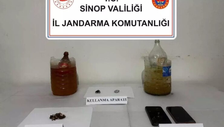 Sinop’ta Uyuşturucu Operasyonu