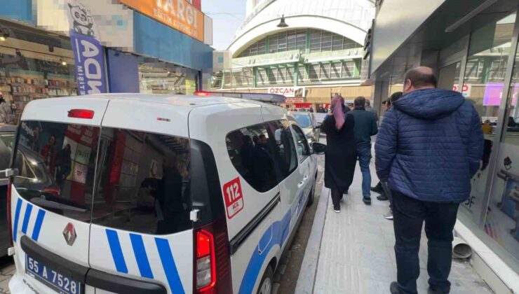 Samsun’da Polis ile Vatandaş Arasında Tartışma