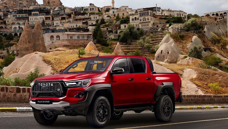 Toyota Hilux GR SPORT’un Avrupa tanıtımı Kapadokya’da yapıldı