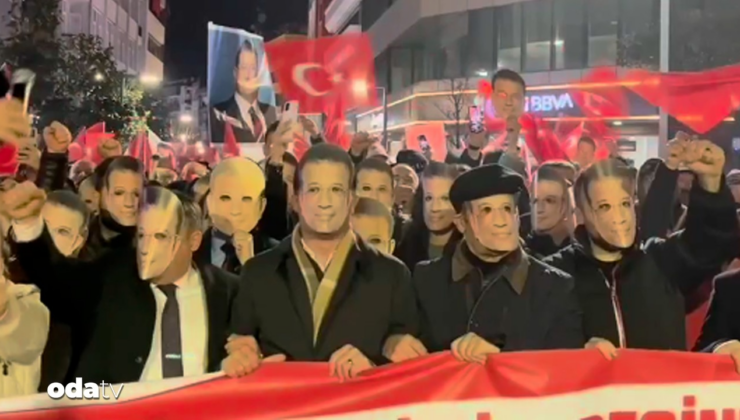 Trabzon’da İmamoğlu’na maskeli destek