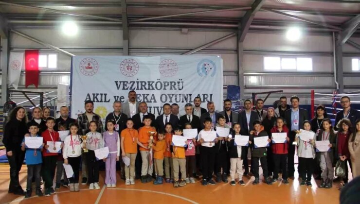 Vezirköprü’de Akıl ve Zeka Oyunları Turnuvası