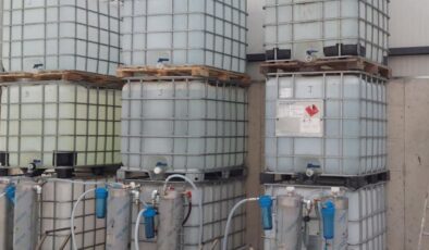 12 ton etil alkol ele geçirildi, 9 kişi gözaltında