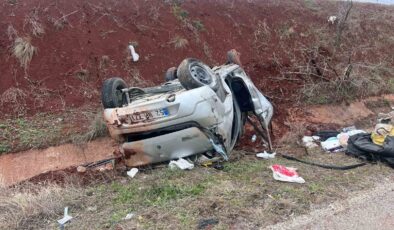 Çorum Sungurlu’da Feci Kaza: Takla Atan Otomobilde 3’ü Ağır 4 Yaralı