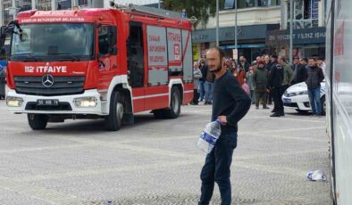 Samsun’da Yol Tepkisi: Kendini Yakmak İstedi