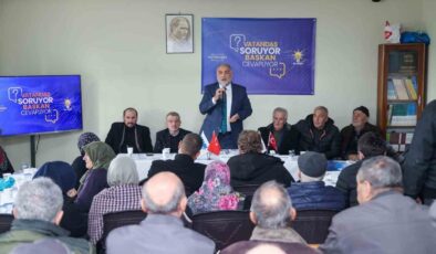 Canik’te Başkan İbrahim Sandıkçı Vatandaşlarla Buluştu